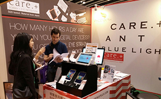 Oversea educators visited Phoenix.Plux's booth at LTE expo 2015 photo 2