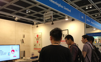 Phoenix.Plux - HKTDC HK Electronics Fair (Spring Edition) - our booth